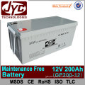 JYC best price high quality 12v 200ah inverter battery